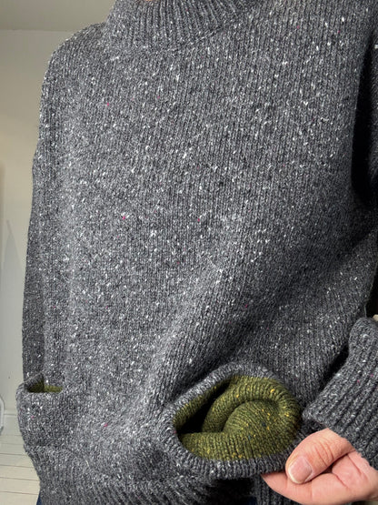 YMC - New with Tags BONNIE JUMPER-CHARCOAL