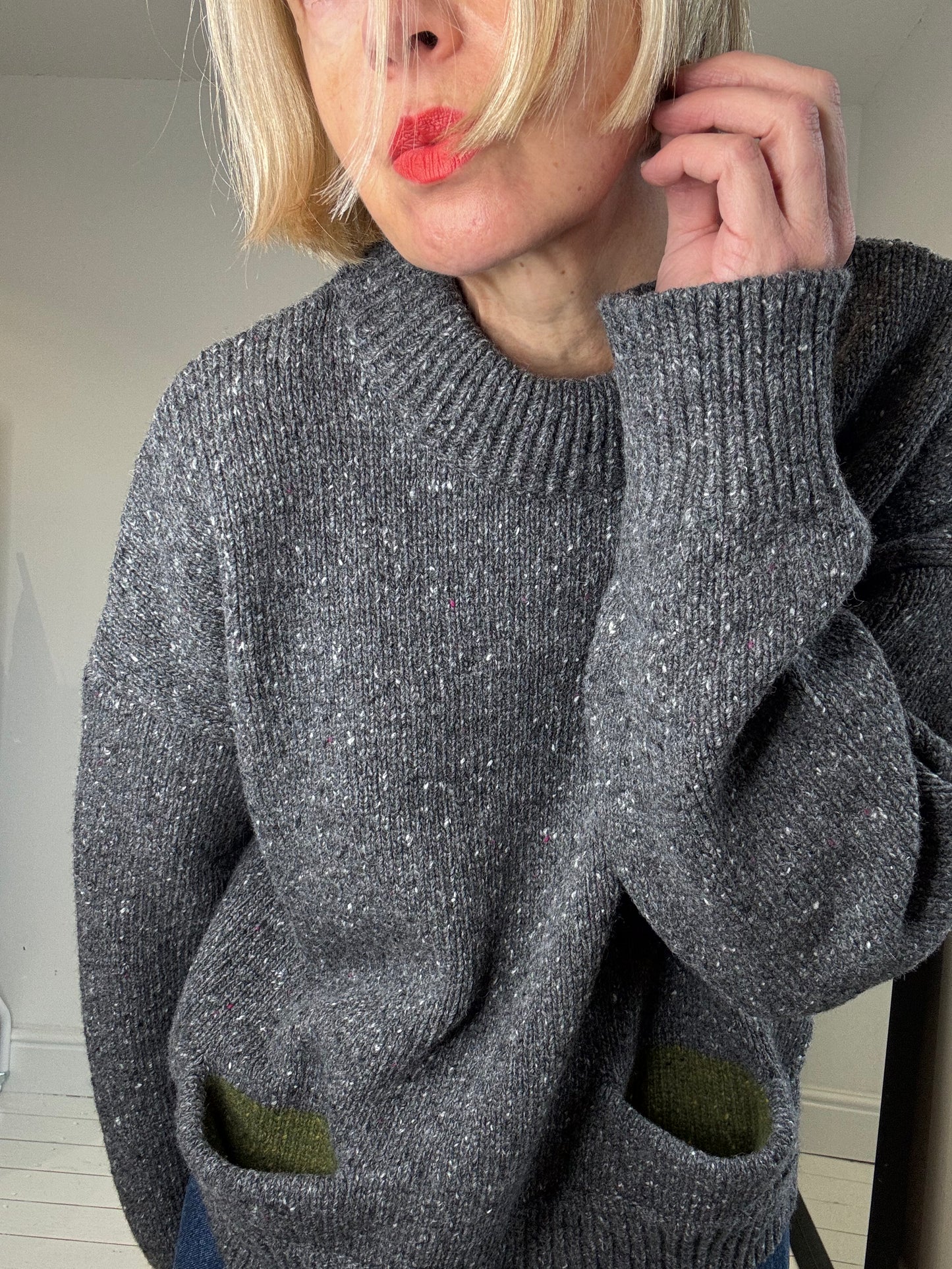YMC - New with Tags BONNIE JUMPER-CHARCOAL
