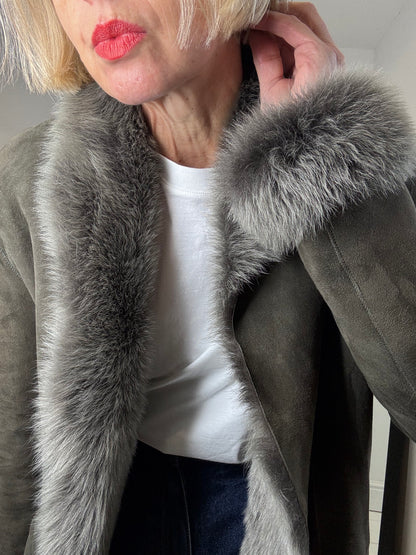 CELTIC & CO sheepskin coat