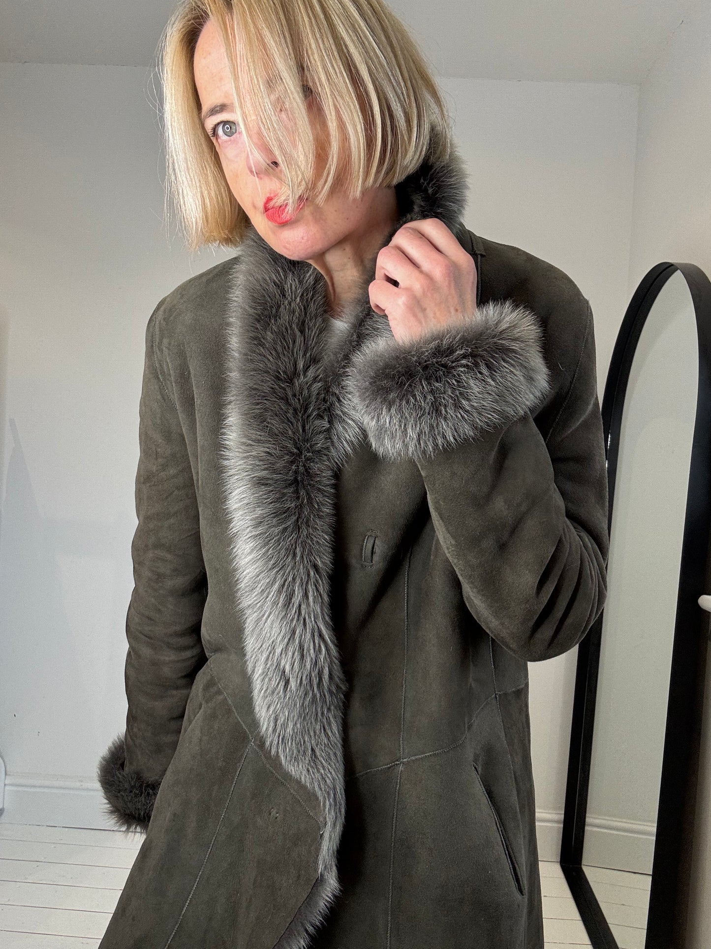 CELTIC & CO sheepskin coat