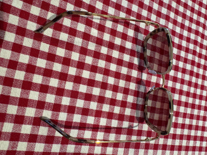 Tortoiseshell square sunglasses
