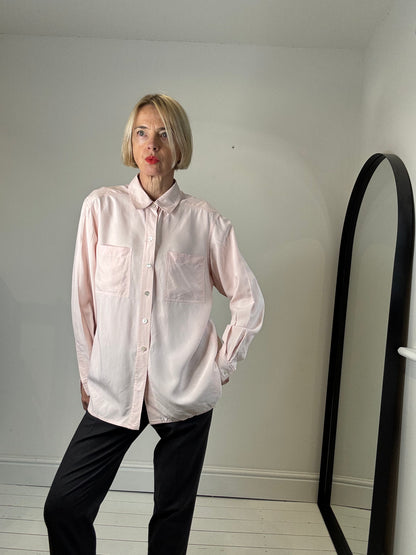 VINTAGE Jaeger silk shirt
