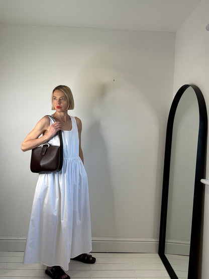 Cotton midi dress