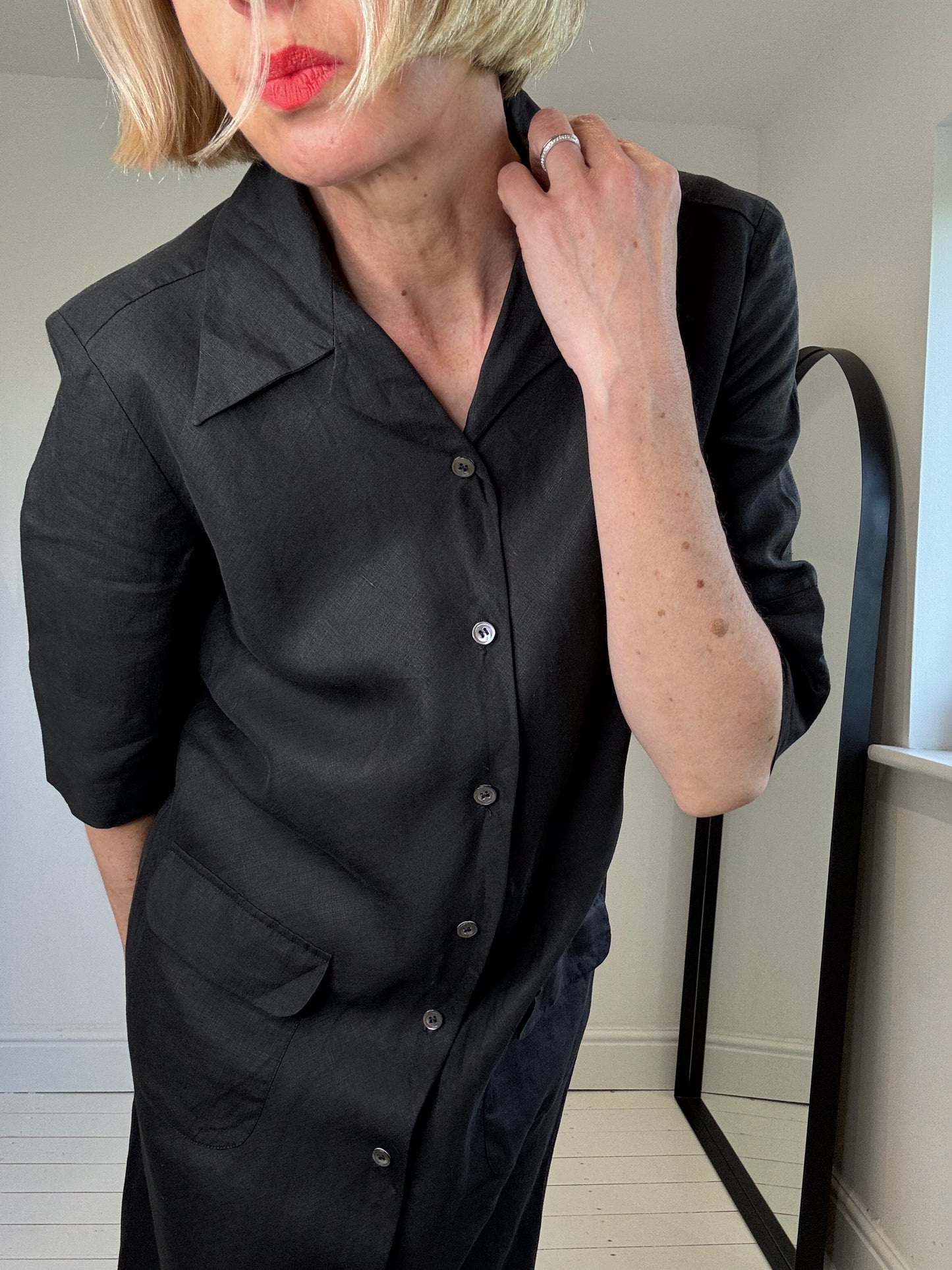 VINTAGE Nicole Farhi linen dress
