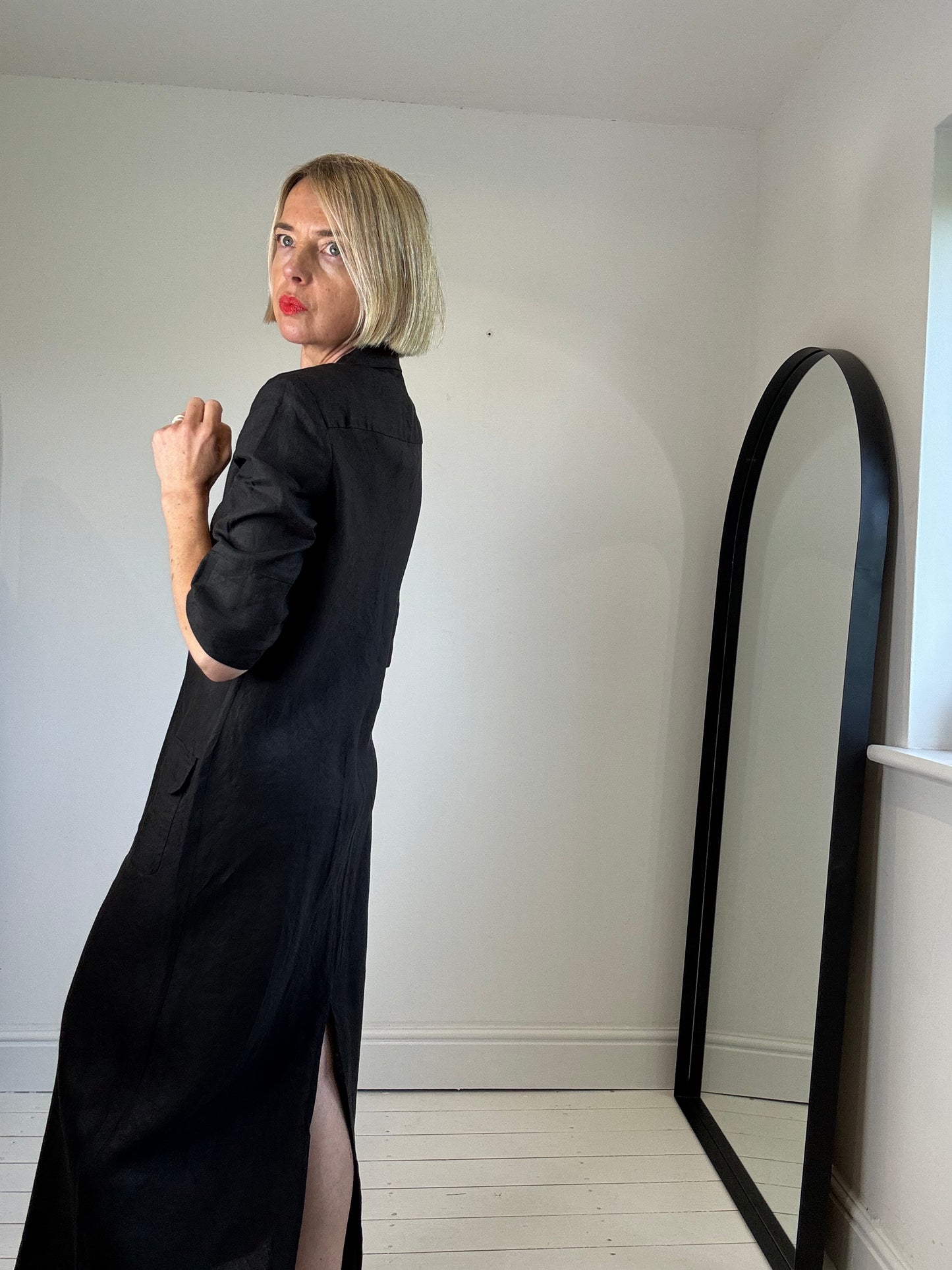 VINTAGE Nicole Farhi linen dress