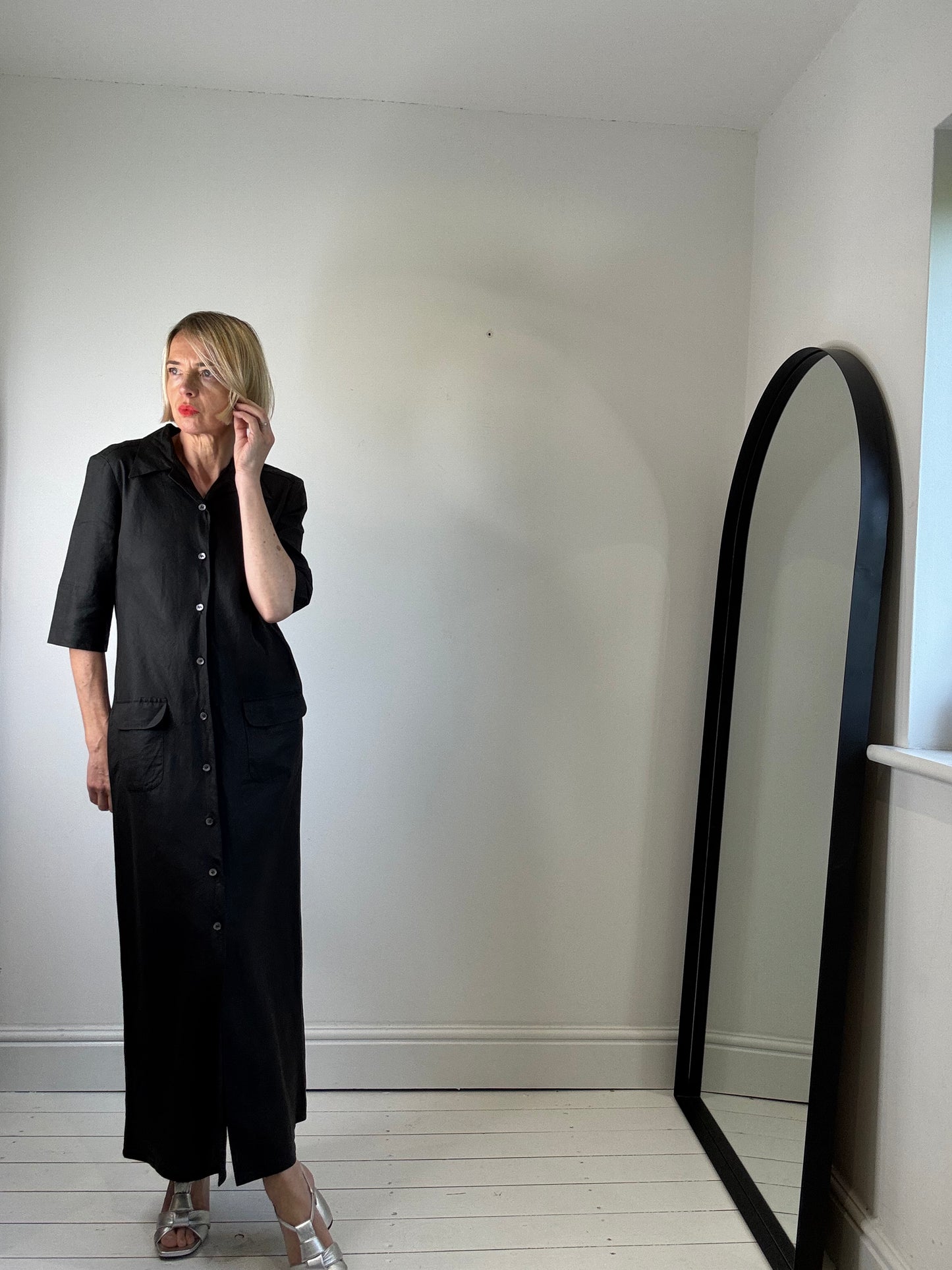 VINTAGE Nicole Farhi linen dress