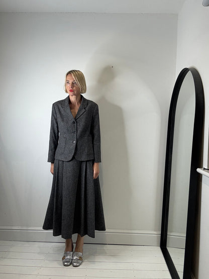 Blazer and skirt suit