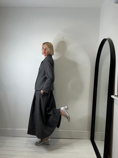 Blazer and skirt suit