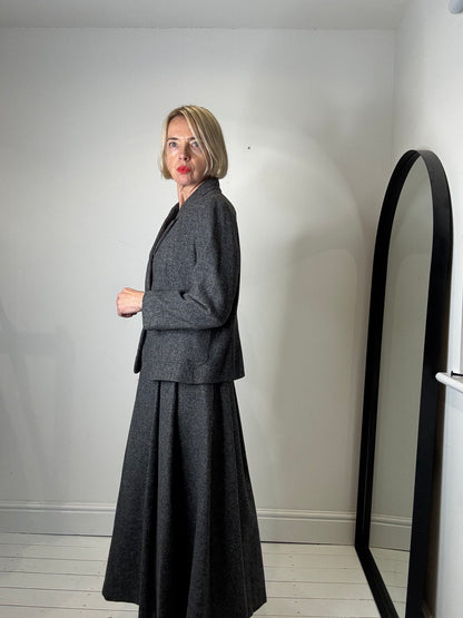 Blazer and skirt suit