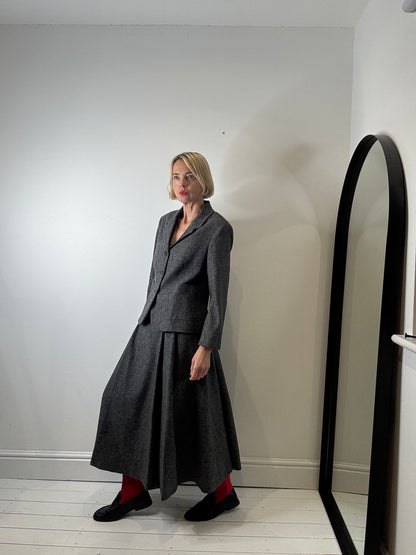 Blazer and skirt suit