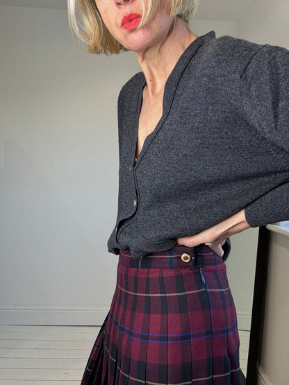VINTAGE wool cardigan