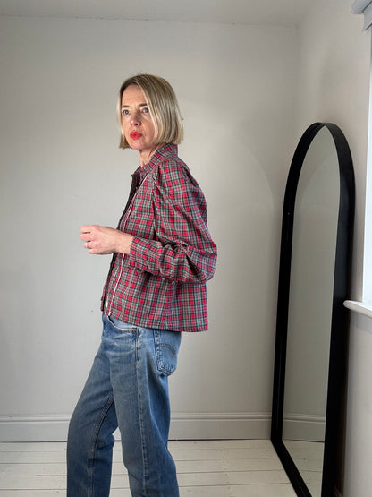 VINTAGE puff sleeve blouse