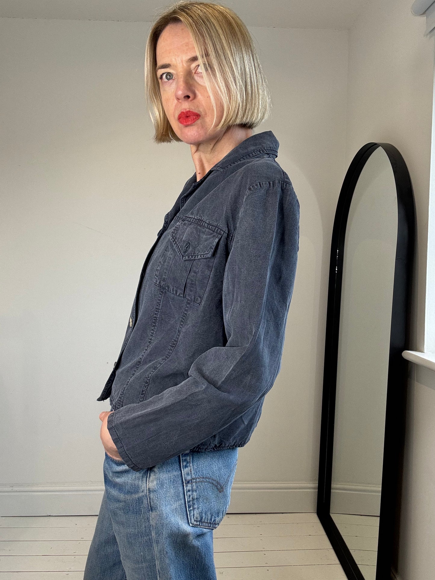 VINTAGE boxy shirt