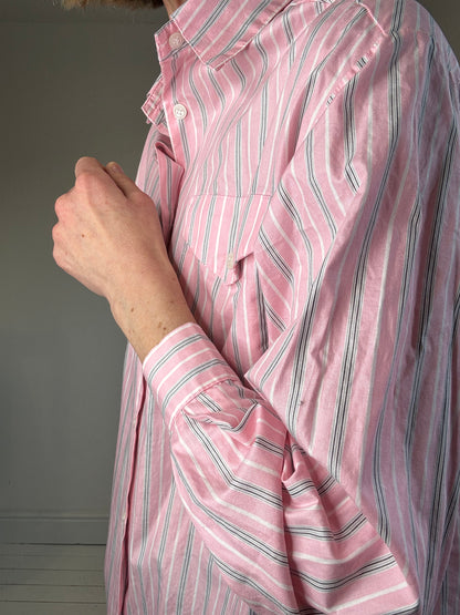 VINTAGE cotton stripe shirt
