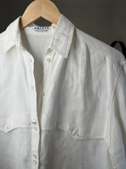 VINTAGE Jaeger linen shirt