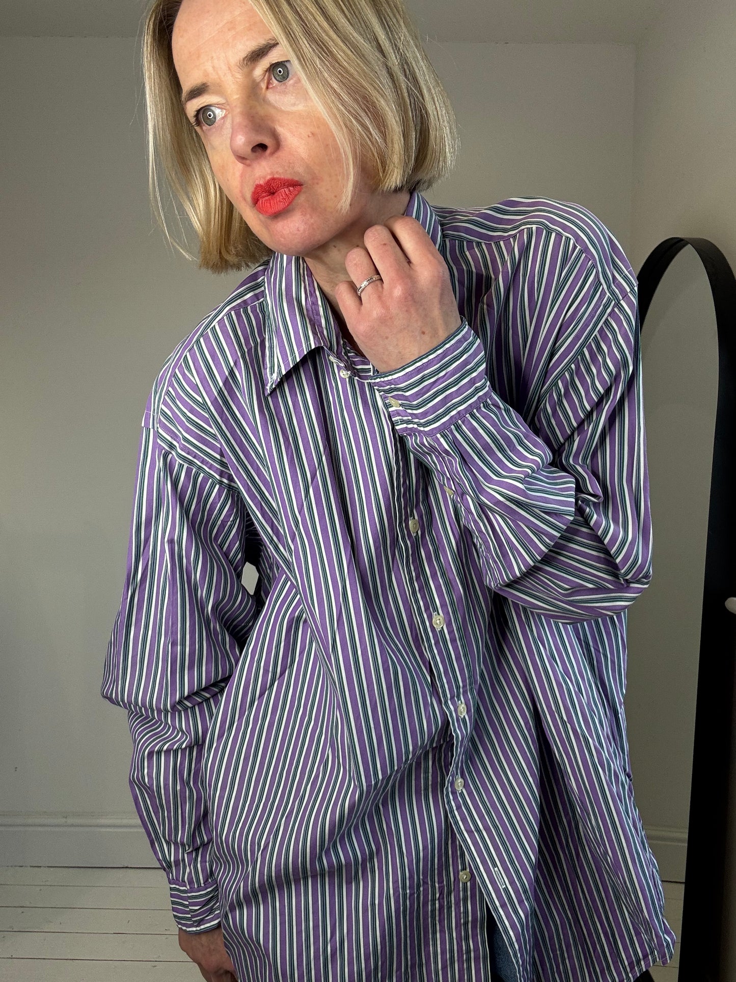 RALPH LAUREN stripe shirt