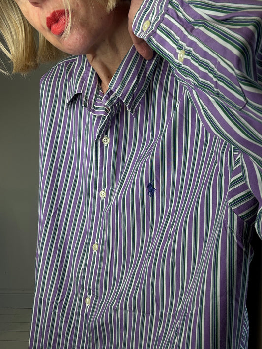RALPH LAUREN stripe shirt