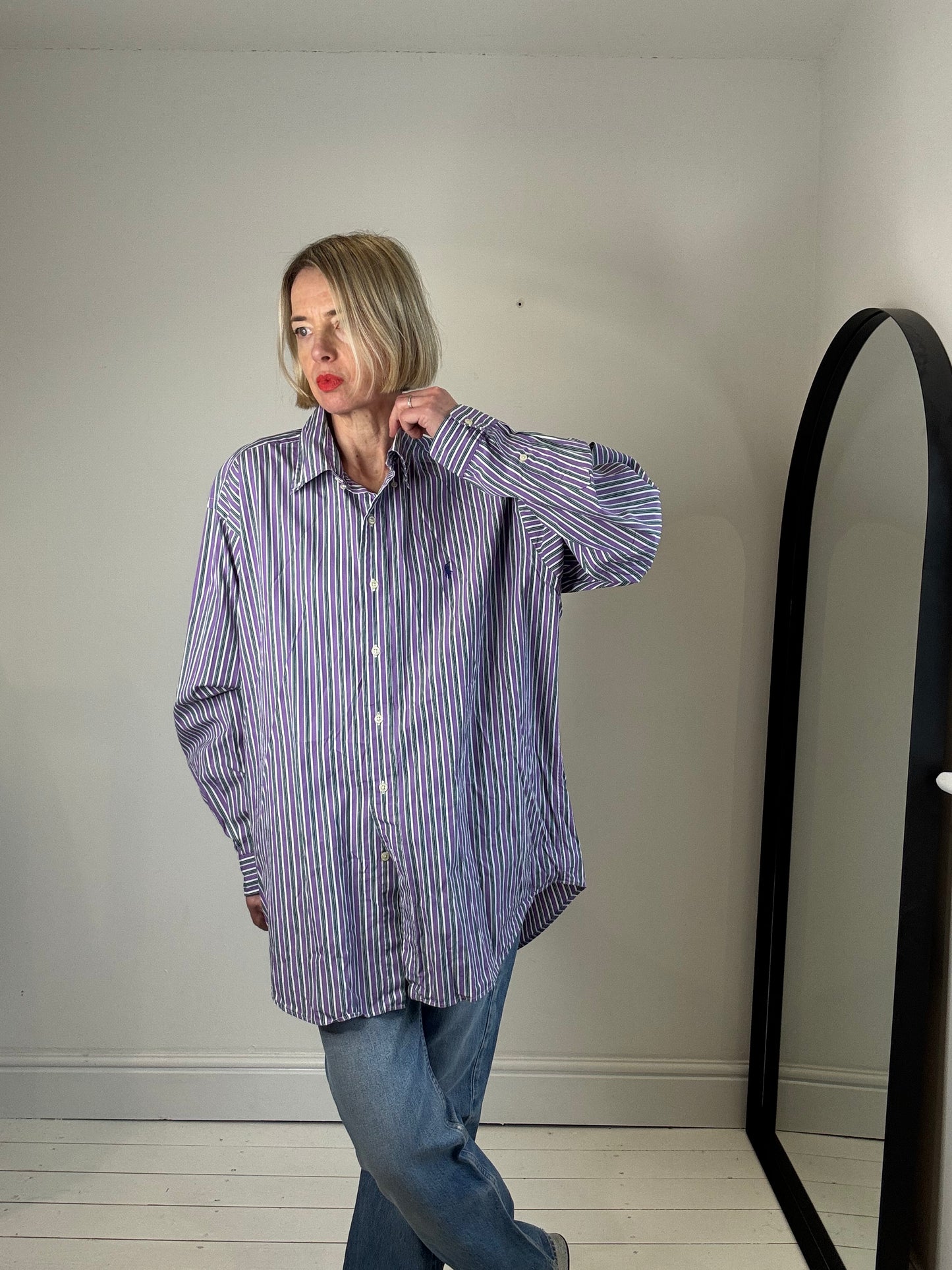 RALPH LAUREN stripe shirt