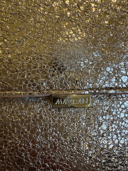 MARC CAIN champagne metallic bag
