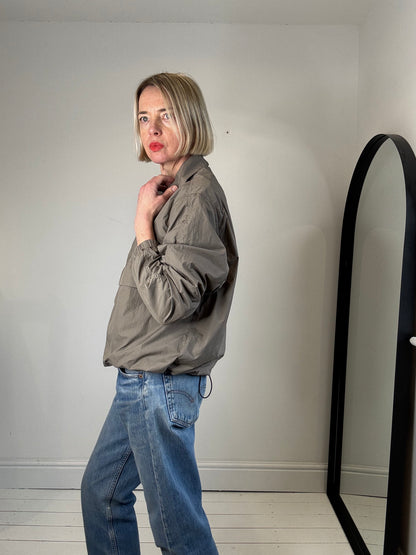 ARKET half zip windbreaker