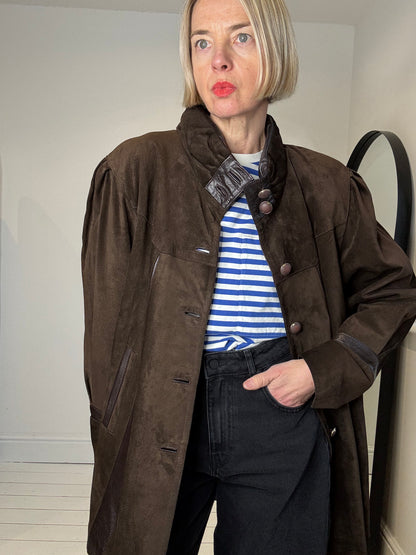 VINTAGE Suede & Leather jacket