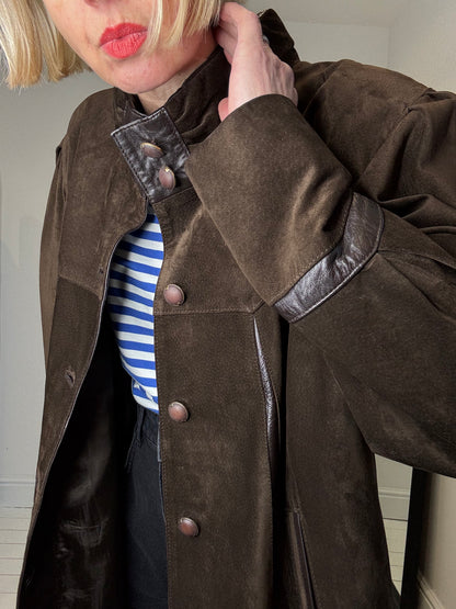 VINTAGE Suede & Leather jacket