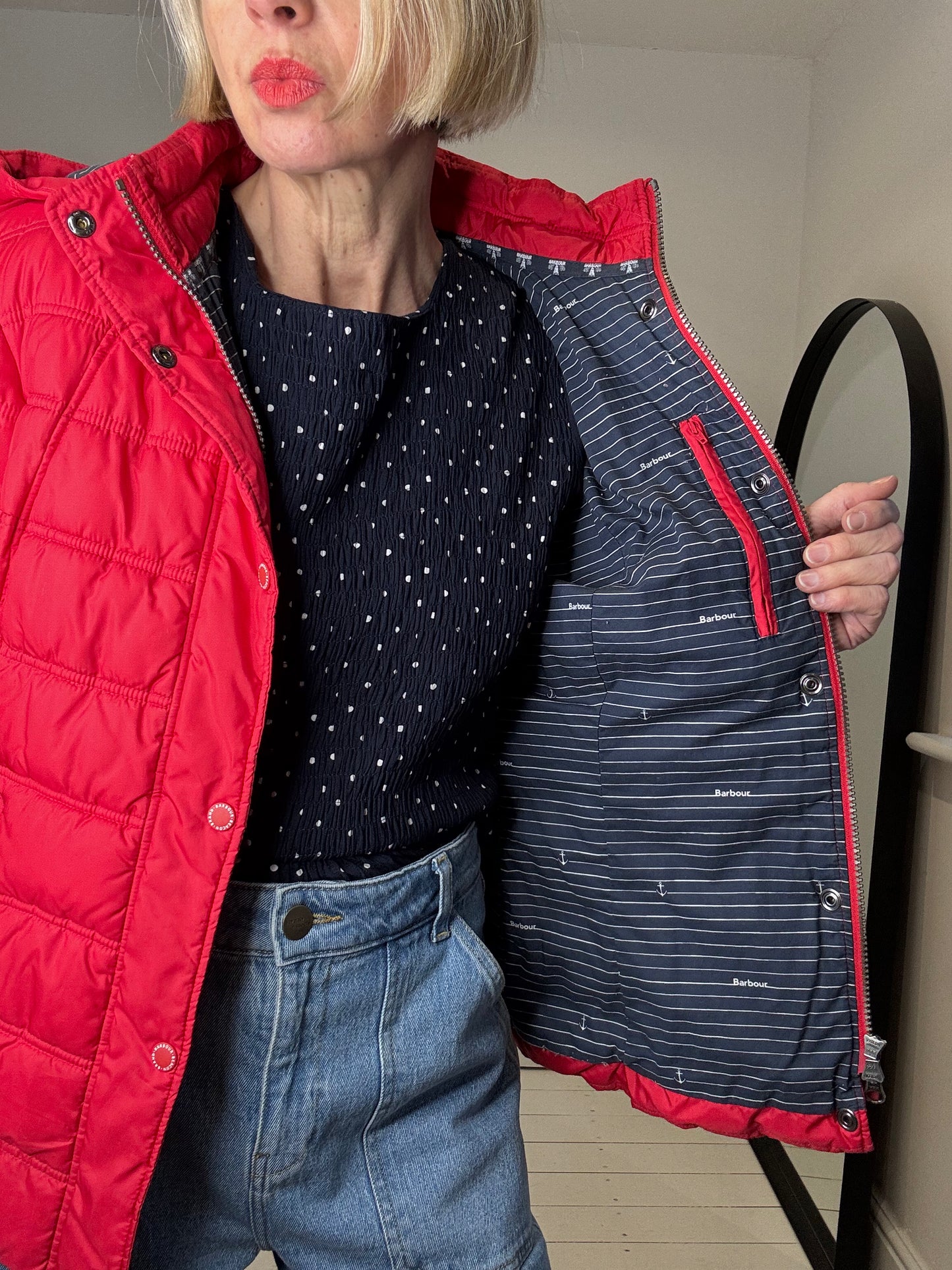 Barbour quilted jacket