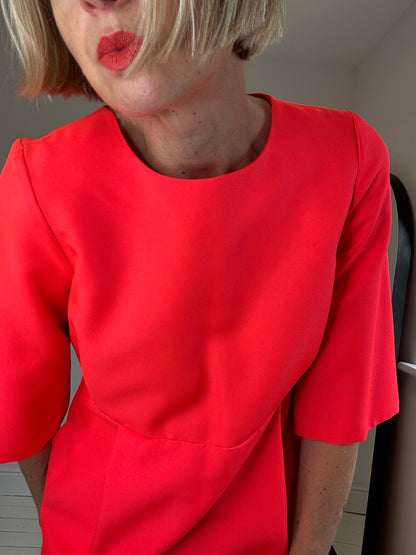 M A R N I  fluro technical dress