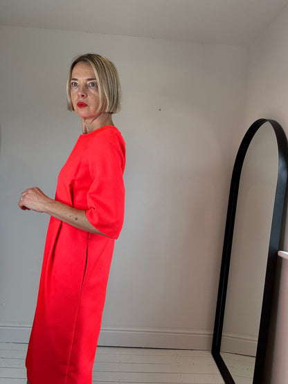M A R N I  fluro technical dress