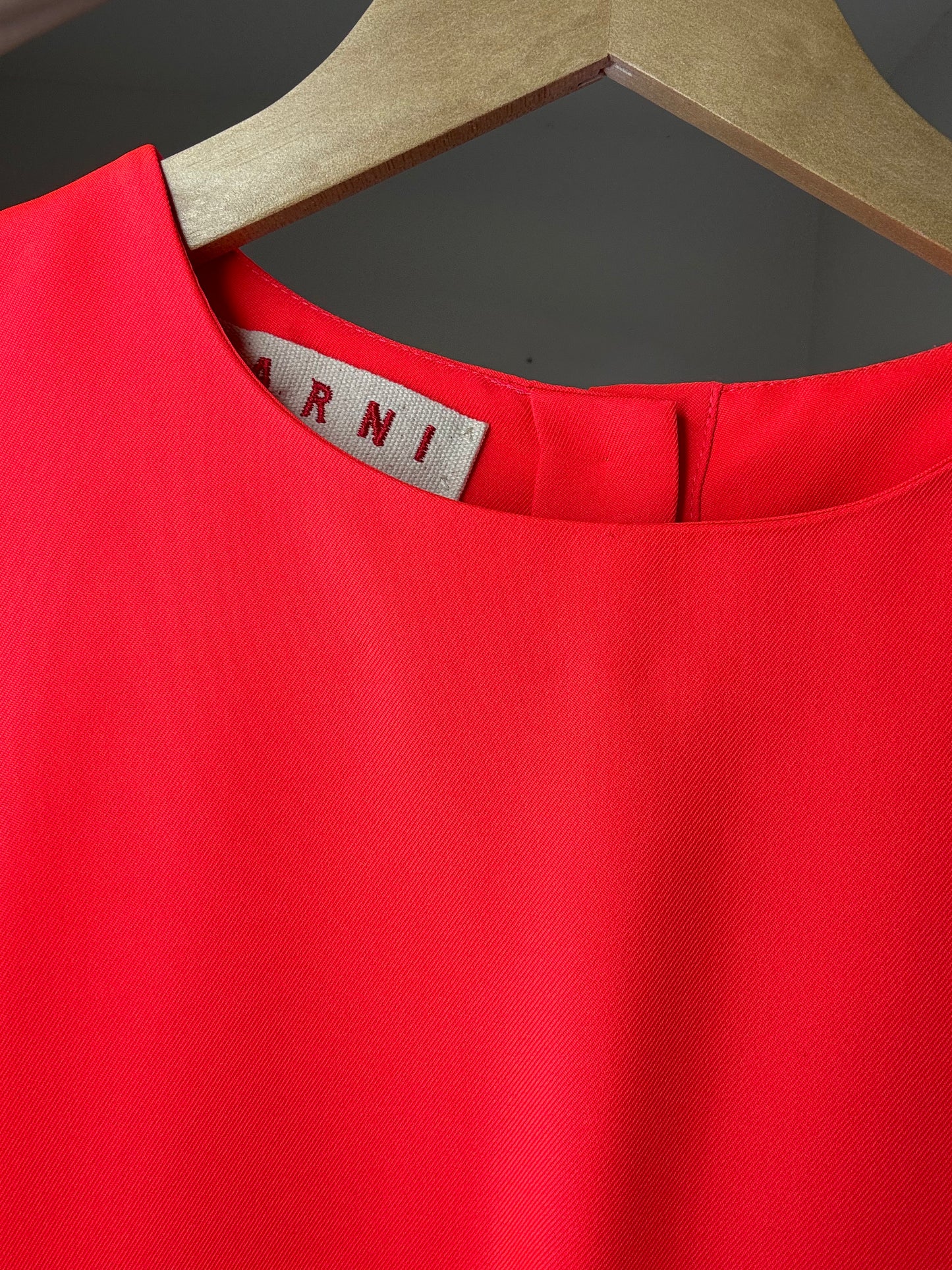 M A R N I  fluro technical dress
