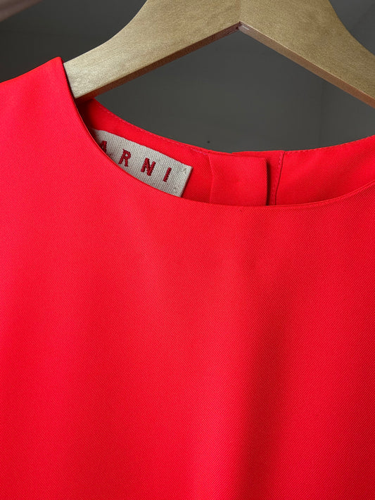 M A R N I  fluro technical dress