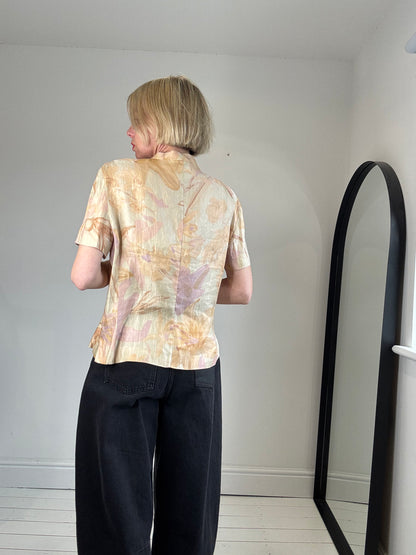 VINTAGE JAEGER nehru blouse