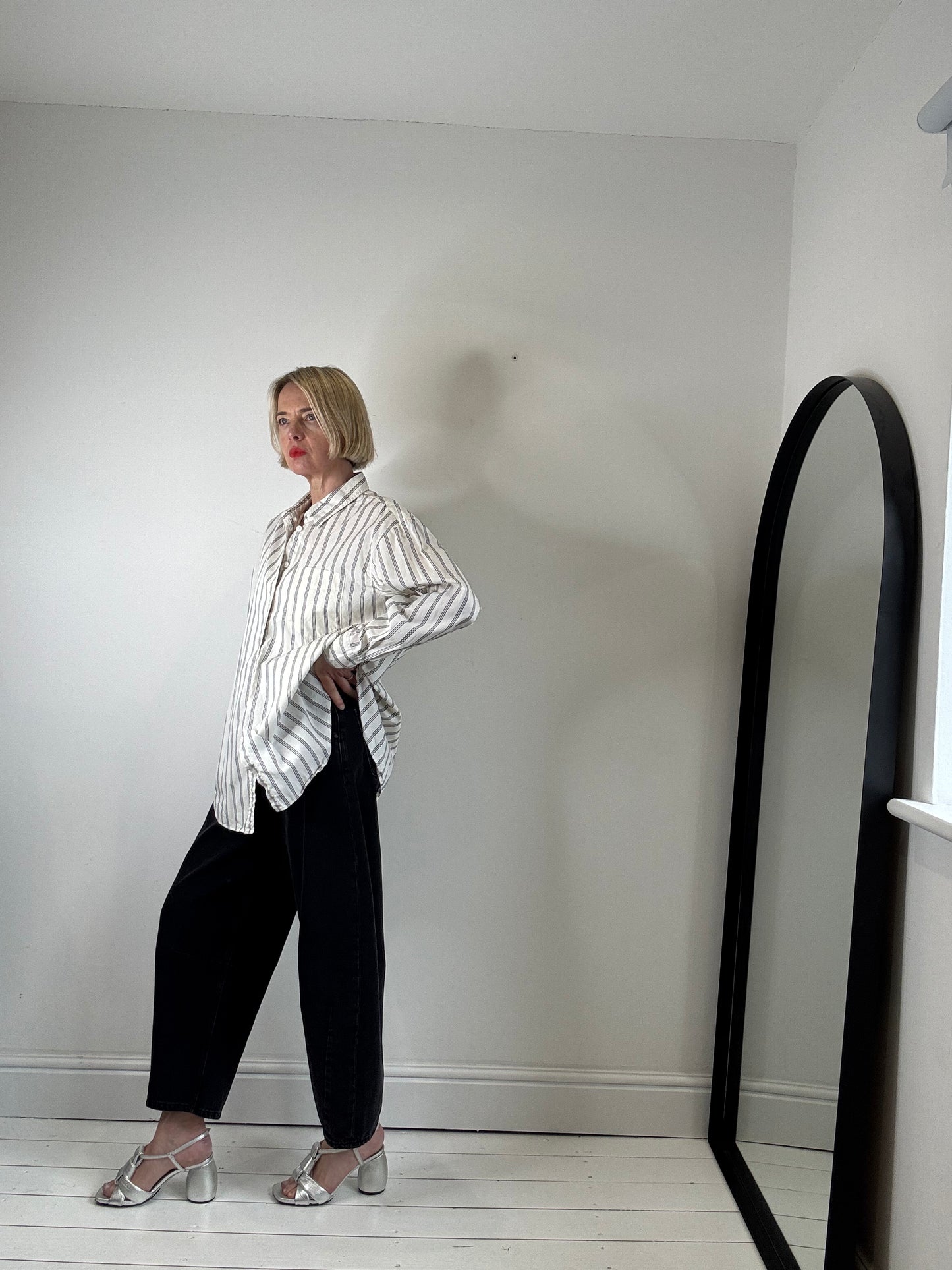 Triple stripe shirt