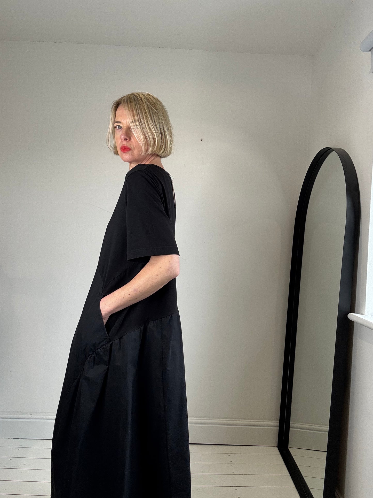 COS mixed media dress