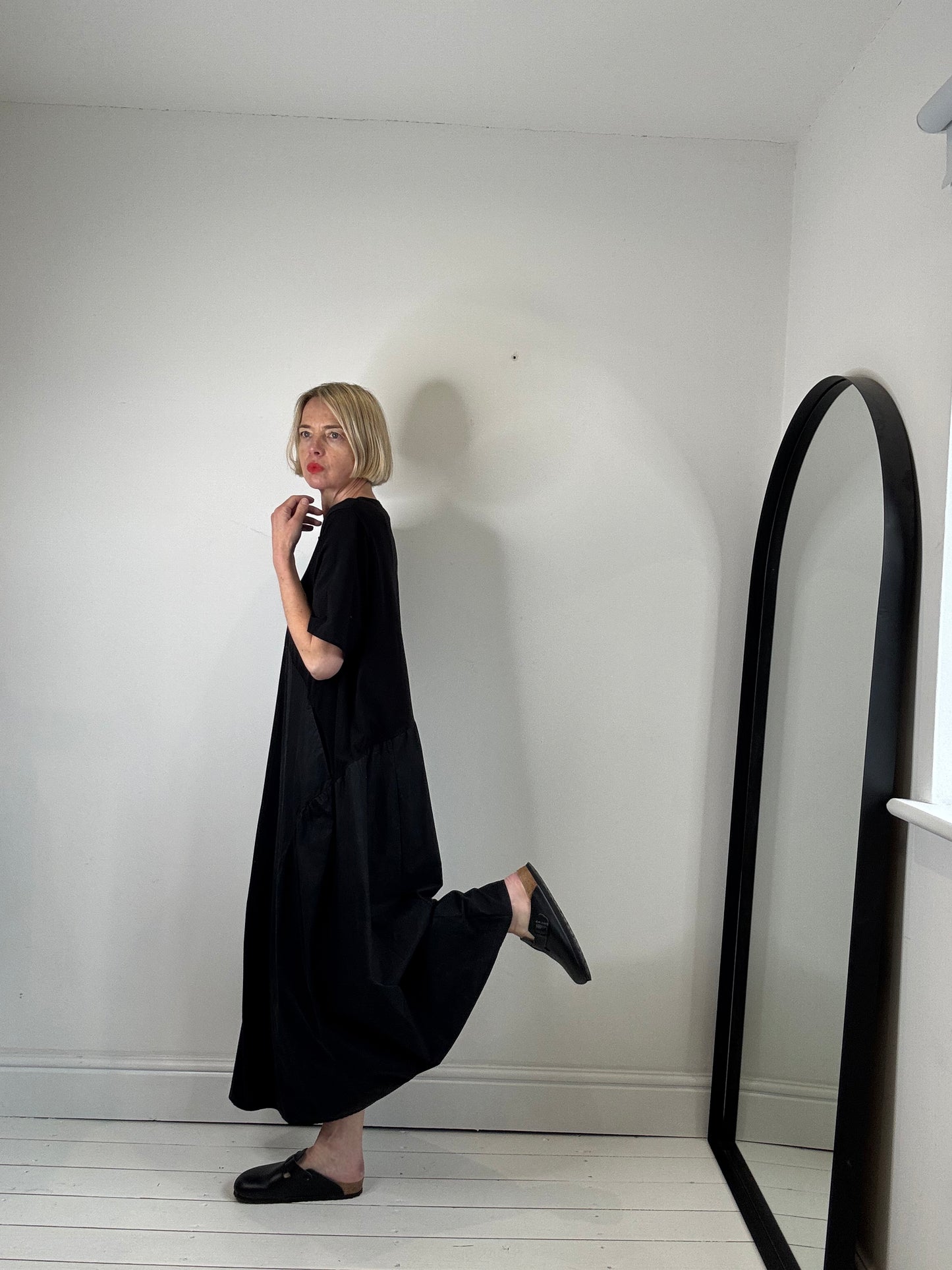 COS mixed media dress