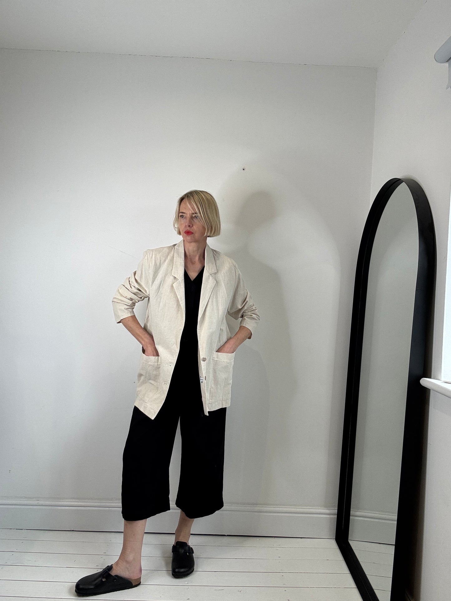 VINTAGE neutral blazer