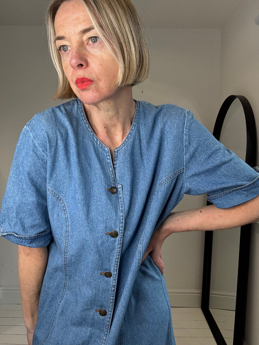 VINTAGE denim dress