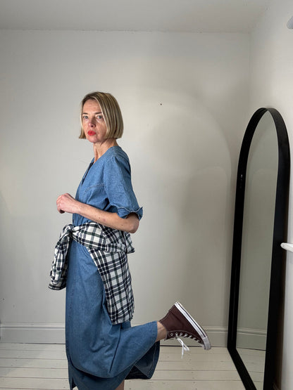 VINTAGE denim dress