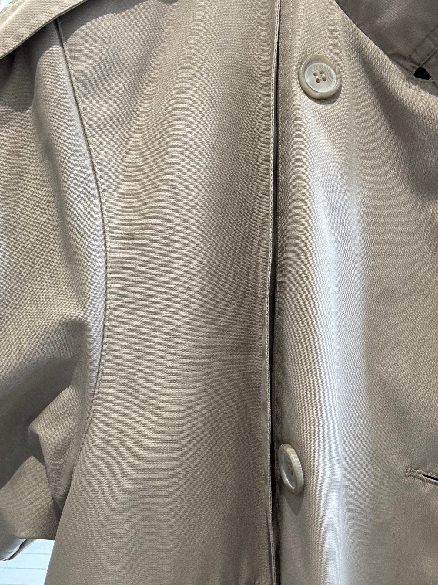 VINTAGE double breasted trench coat