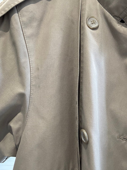 VINTAGE double breasted trench coat