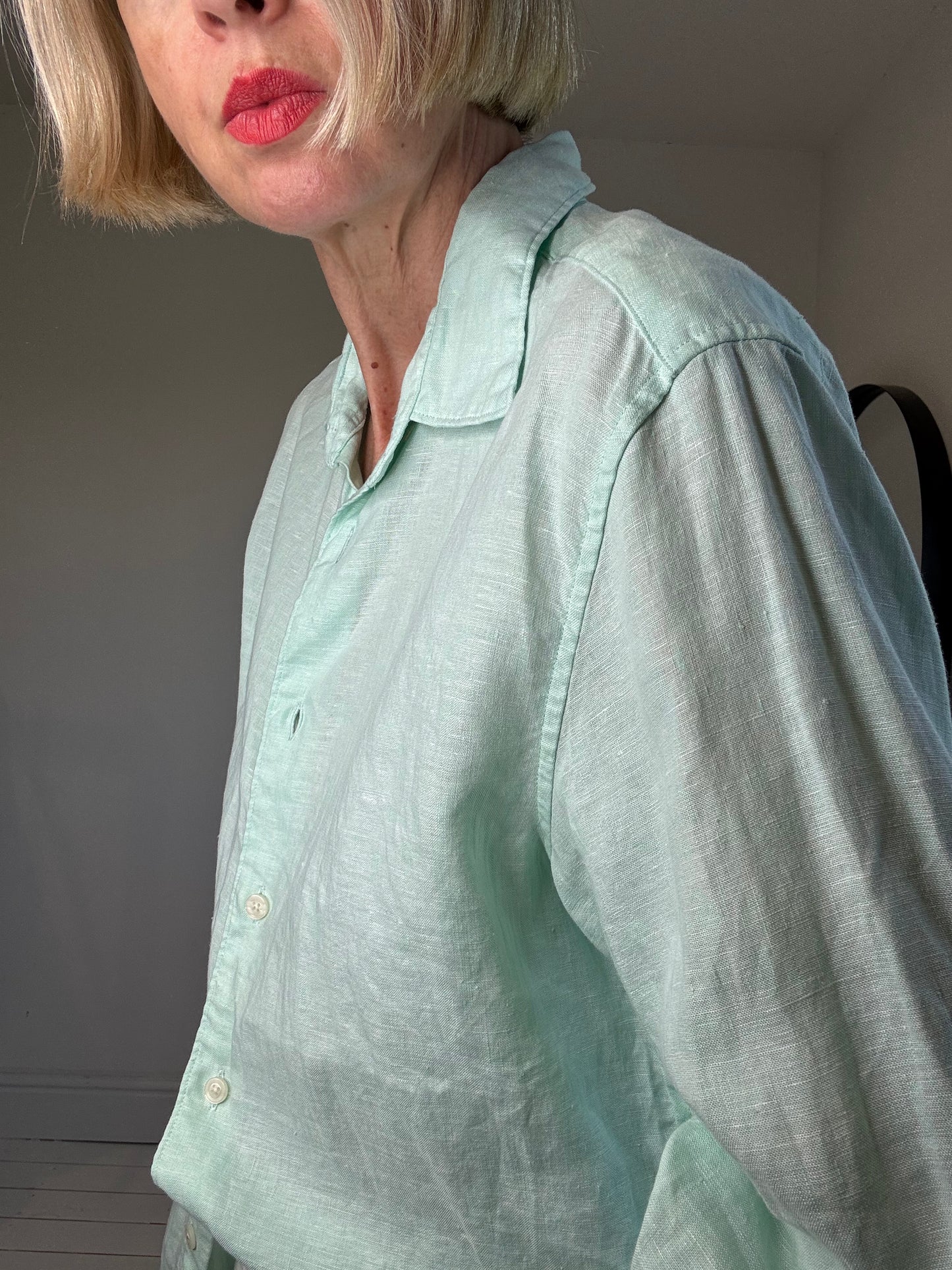 Linen classic shirt
