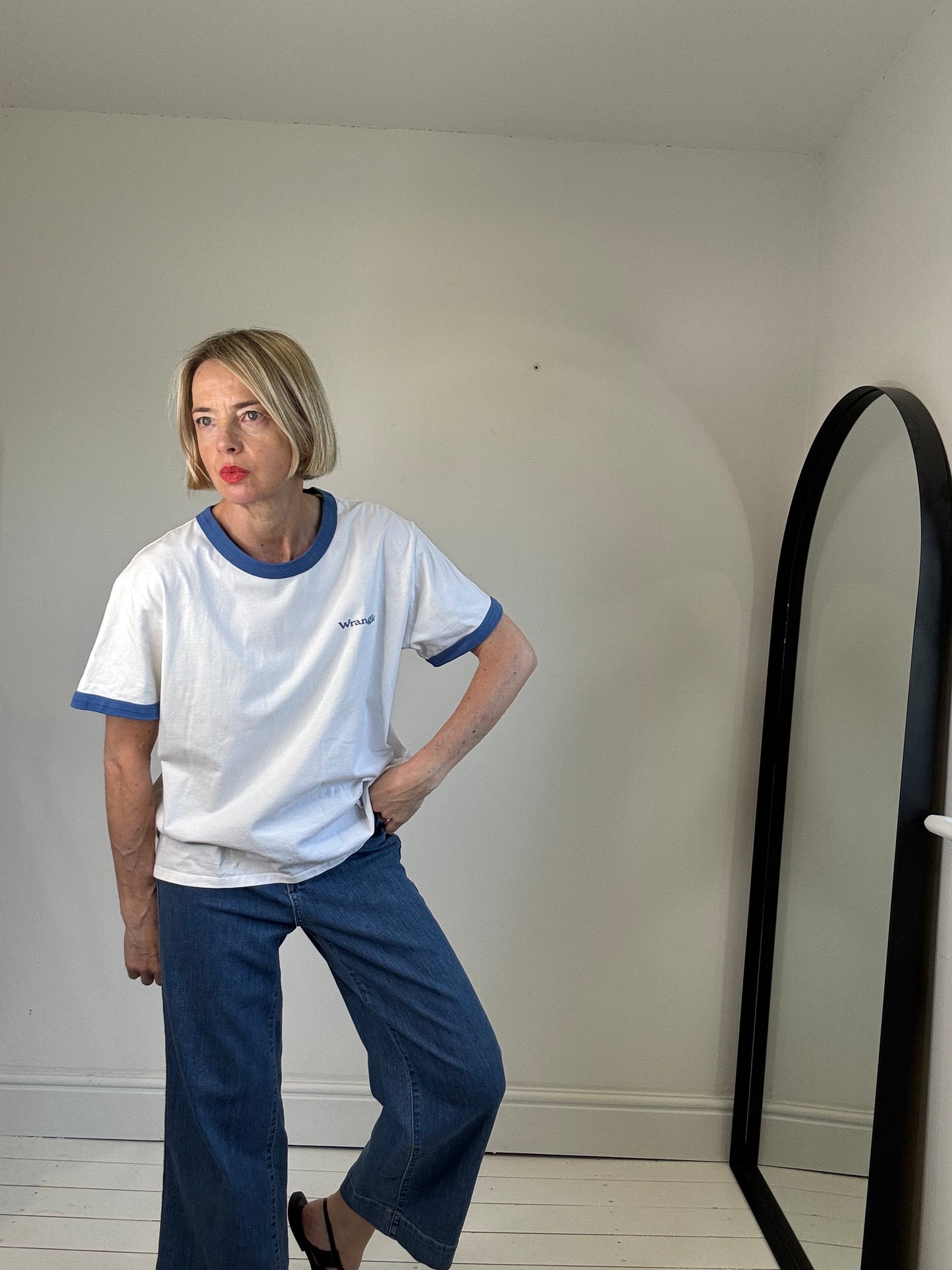 WRANGLER ringer tee
