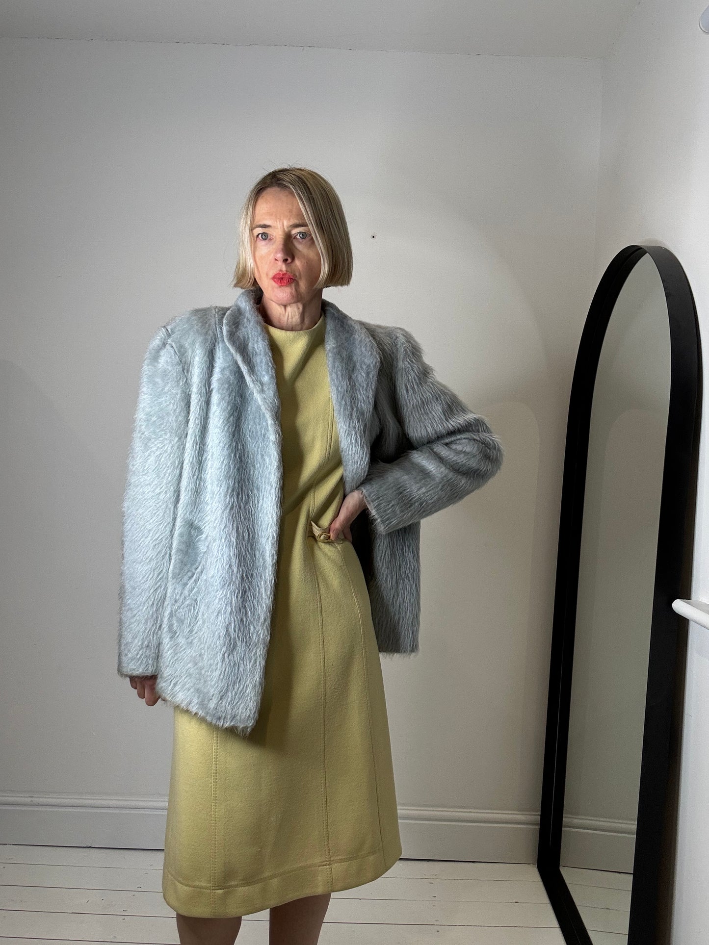 Vintage angora jacket