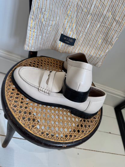 WYSE London Camilla leather loafer