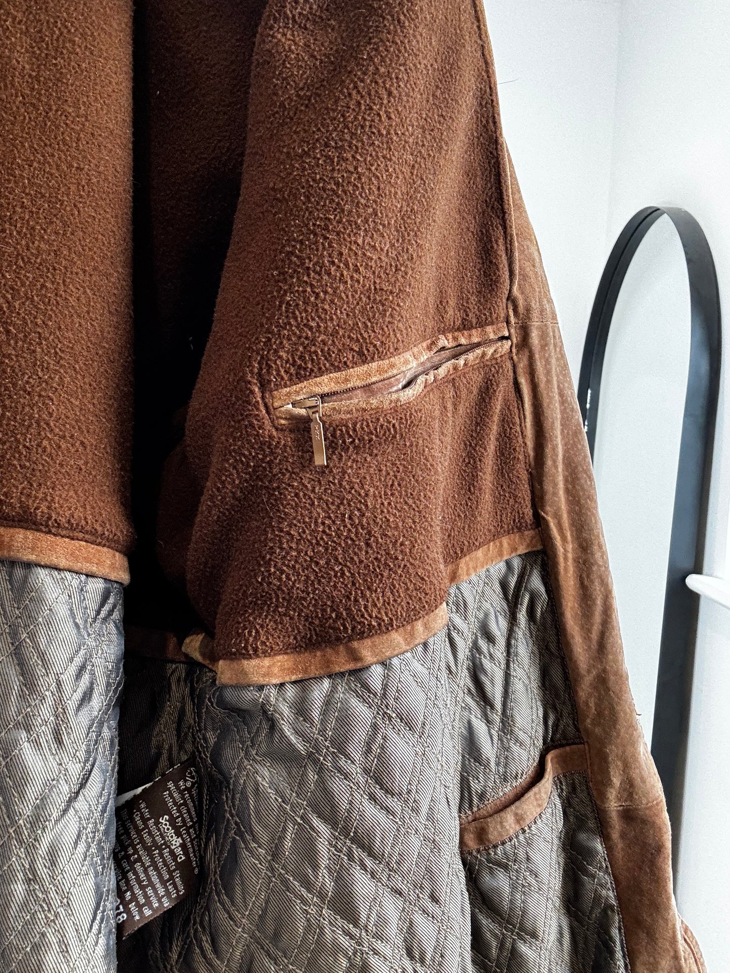 Vintage suede jacket