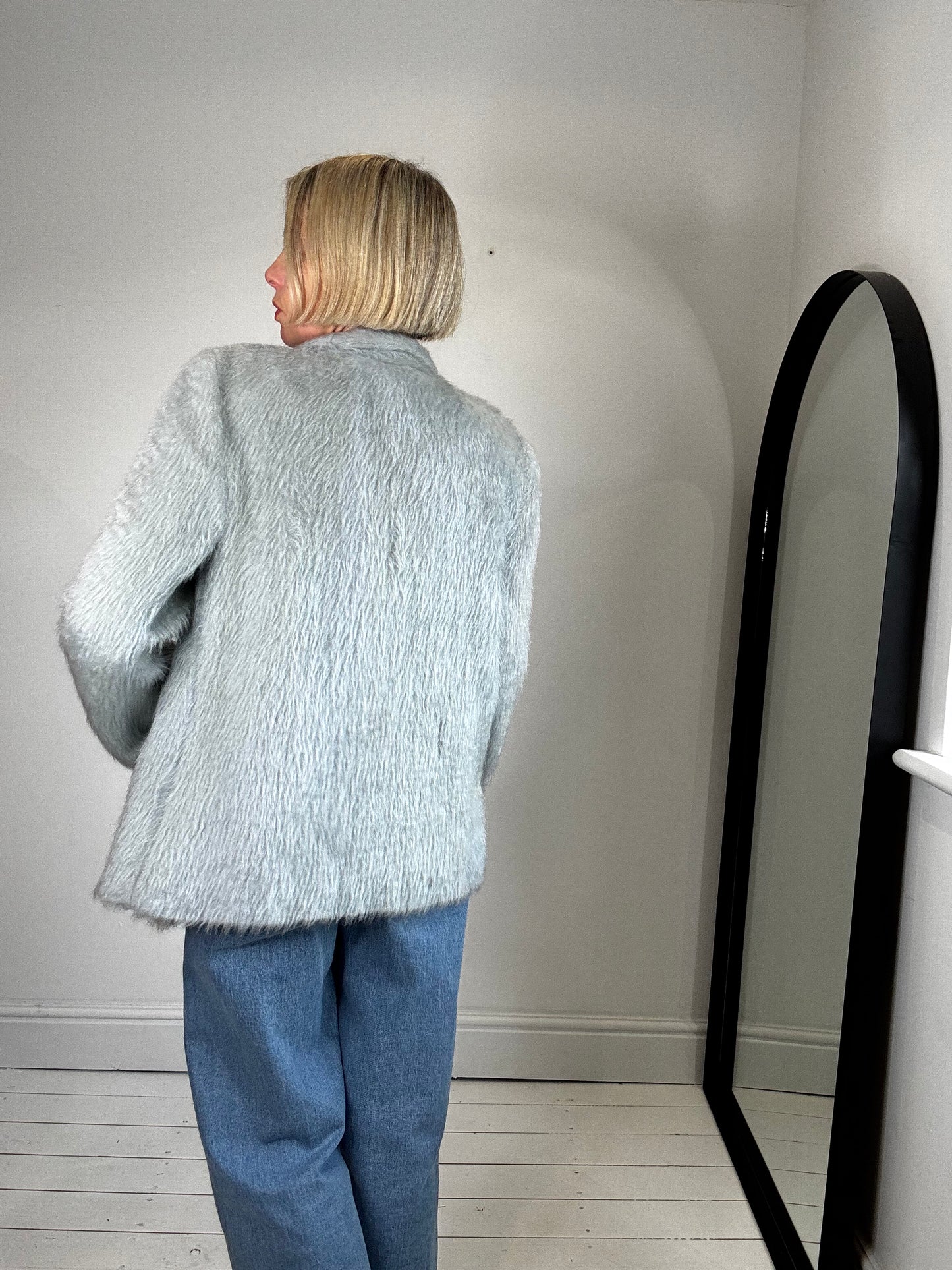 Vintage angora jacket