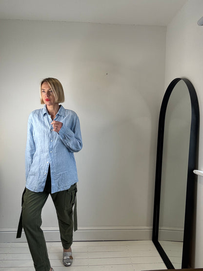 Linen chambray shirt