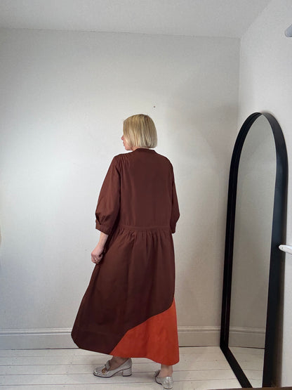 TOAST colour block dress