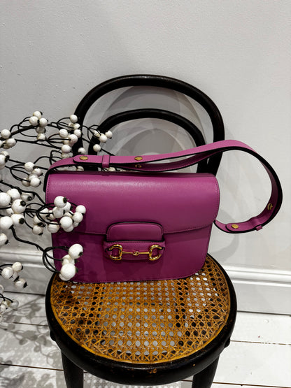 gucci horsebit 1955 luxury leather designer pink shoulder bag women's