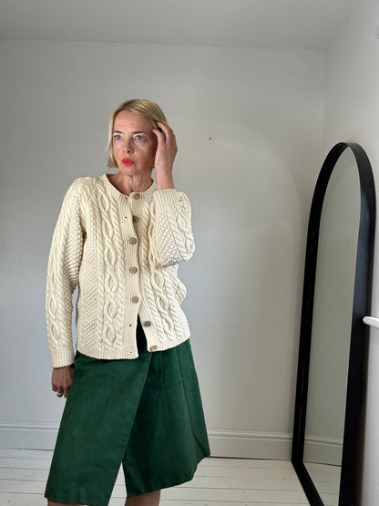 VINTAGE cable cardigan